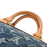 LOUIS VUITTON ルイヴィトン モノグラムデニム ネオスピーディ ブルー M95019 レディース デニム ハンドバッグ ABランク 中古 銀蔵