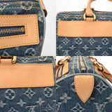 LOUIS VUITTON ルイヴィトン モノグラムデニム ネオスピーディ ブルー M95019 レディース デニム ハンドバッグ ABランク 中古 銀蔵
