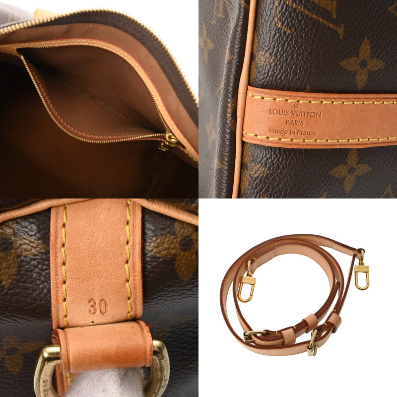 LOUIS VUITTON ルイヴィトン モノグラム スピーディ バンドリエール 30 2WAY ブラウン M46980 レディース モノグラムキャンバス ハンドバッグ ABランク 中古 銀蔵