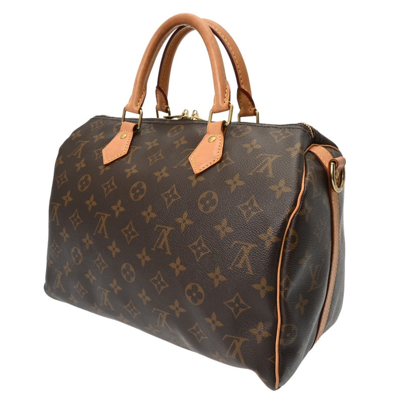 LOUIS VUITTON ルイヴィトン モノグラム スピーディ バンドリエール 30 2WAY ブラウン M46980 レディース モノグラムキャンバス ハンドバッグ ABランク 中古 銀蔵