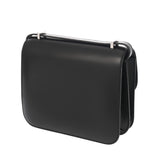 HERMES エルメス コンスタンス3 ミニ 18 ブラック Y刻印(2020年頃) レディース ボックスカーフ ショルダーバッグ 新同 中古 銀蔵