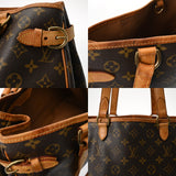 LOUIS VUITTON ルイヴィトン モノグラム バティニョール オリゾンタル ブラウン M51154 レディース モノグラムキャンバス トートバッグ Bランク 中古 銀蔵