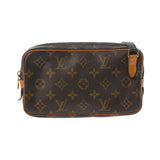 LOUIS VUITTON ルイヴィトン モノグラム マルリーバンドリエール ブラウン M51828 レディース モノグラムキャンバス ショルダーバッグ Bランク 中古 銀蔵
