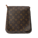 LOUIS VUITTON ルイヴィトン モノグラム ミュゼットサルサ ショート ブラウン M51258 レディース モノグラムキャンバス ショルダーバッグ Bランク 中古 銀蔵
