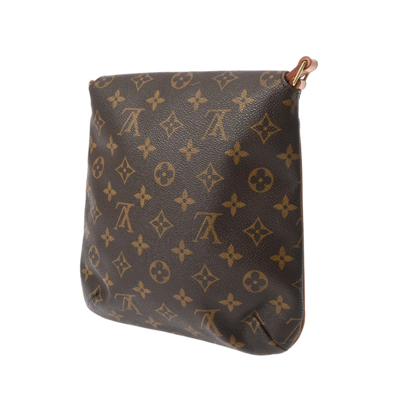 LOUIS VUITTON ルイヴィトン モノグラム ミュゼットサルサ ショート ブラウン M51258 レディース モノグラムキャンバス ショルダーバッグ Bランク 中古 銀蔵