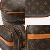LOUIS VUITTON ルイヴィトン モノグラム リポーター PM ブラウン M45254 ユニセックス モノグラムキャンバス ショルダーバッグ Bランク 中古 銀蔵