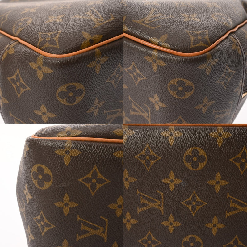 LOUIS VUITTON ルイヴィトン モノグラム ドーヴィル ブラウン M47270 レディース モノグラムキャンバス ハンドバッグ Bランク 中古 銀蔵