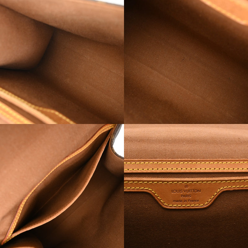 LOUIS VUITTON ルイヴィトン モノグラム ベルエア 2WAY ブラウン M51122 ユニセックス モノグラムキャンバス ハンドバッグ Bランク 中古 銀蔵