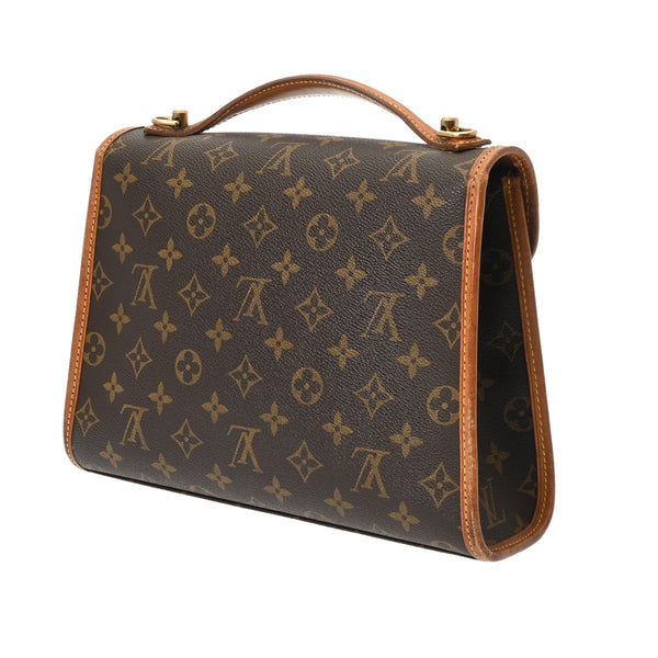 LOUIS VUITTON ルイヴィトン モノグラム ベルエア 2WAY ブラウン M51122 ユニセックス モノグラムキャンバス ハンドバッグ Bランク 中古 銀蔵