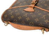 LOUIS VUITTON ルイヴィトン モノグラム ベルエア 2WAY ブラウン M51122 ユニセックス モノグラムキャンバス ハンドバッグ Bランク 中古 銀蔵