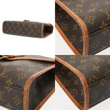 LOUIS VUITTON ルイヴィトン モノグラム ベルエア 2WAY ブラウン M51122 ユニセックス モノグラムキャンバス ハンドバッグ Bランク 中古 銀蔵