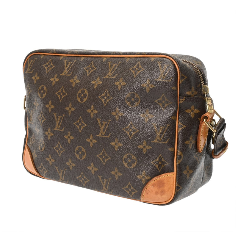 LOUIS VUITTON ルイヴィトン モノグラム ナイル ブラウン M45244 ユニセックス モノグラムキャンバス ショルダーバッグ Bランク 中古 銀蔵