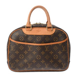 LOUIS VUITTON ルイヴィトン モノグラム トゥルーヴィル ブラウン M42228 レディース モノグラムキャンバス ハンドバッグ Bランク 中古 銀蔵
