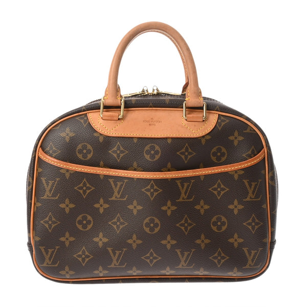 LOUIS VUITTON ルイヴィトン モノグラム トゥルーヴィル ブラウン M42228 レディース モノグラムキャンバス ハンドバッグ Bランク 中古 銀蔵