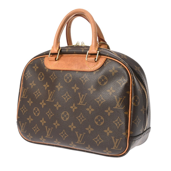 LOUIS VUITTON ルイヴィトン モノグラム トゥルーヴィル ブラウン M42228 レディース モノグラムキャンバス ハンドバッグ Bランク 中古 銀蔵