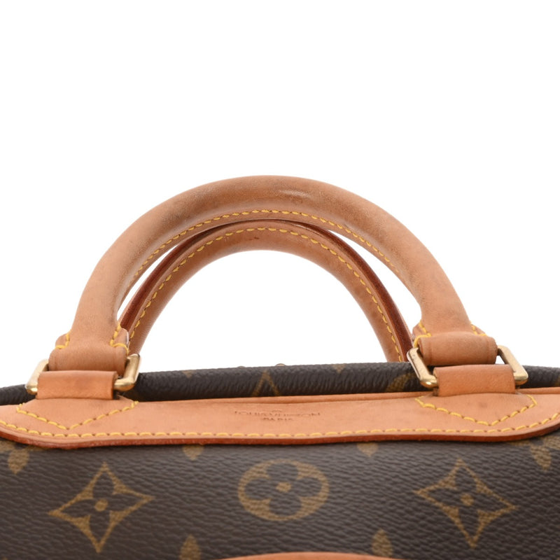 LOUIS VUITTON ルイヴィトン モノグラム トゥルーヴィル ブラウン M42228 レディース モノグラムキャンバス ハンドバッグ Bランク 中古 銀蔵