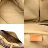 LOUIS VUITTON ルイヴィトン モノグラム ドーヴィル ブラウン M47270 レディース モノグラムキャンバス ハンドバッグ Bランク 中古 銀蔵