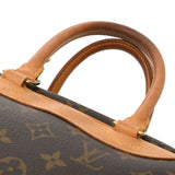 LOUIS VUITTON ルイヴィトン モノグラム ドーヴィル ブラウン M47270 レディース モノグラムキャンバス ハンドバッグ Bランク 中古 銀蔵
