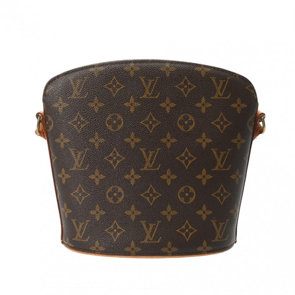 LOUIS VUITTON ルイヴィトン モノグラム ドルーオ ブラウン M51290 レディース モノグラムキャンバス ショルダーバッグ Bランク 中古 銀蔵