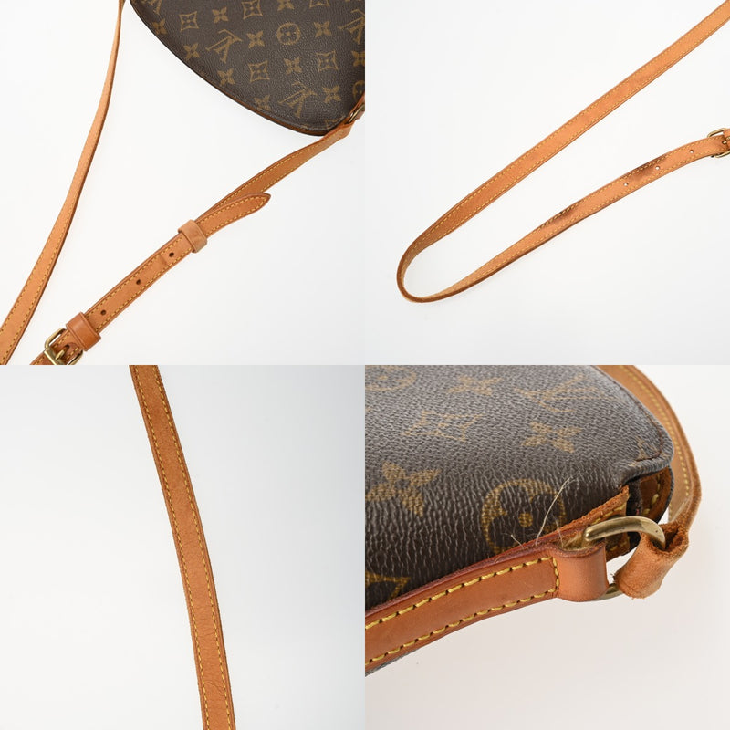 LOUIS VUITTON ルイヴィトン モノグラム ドルーオ ブラウン M51290 レディース モノグラムキャンバス ショルダーバッグ Bランク 中古 銀蔵