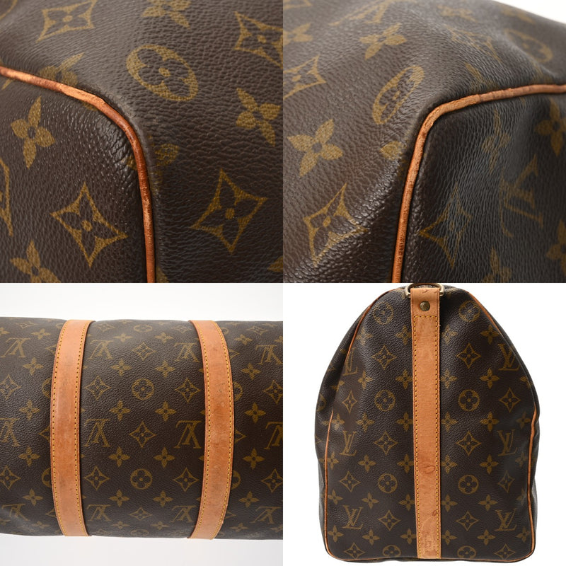 LOUIS VUITTON ルイヴィトン モノグラム キーポルバンドリエール 50 ブラウン M41416 レディース モノグラムキャンバス ボストンバッグ Bランク 中古 銀蔵