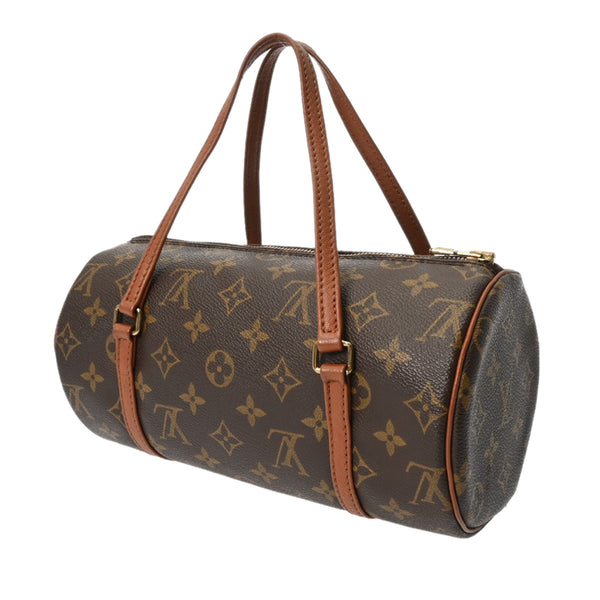 LOUIS VUITTON ルイヴィトン モノグラム パピヨン PM 旧型 ブラウン M51366 レディース モノグラムキャンバス ハンドバッグ ABランク 中古 銀蔵