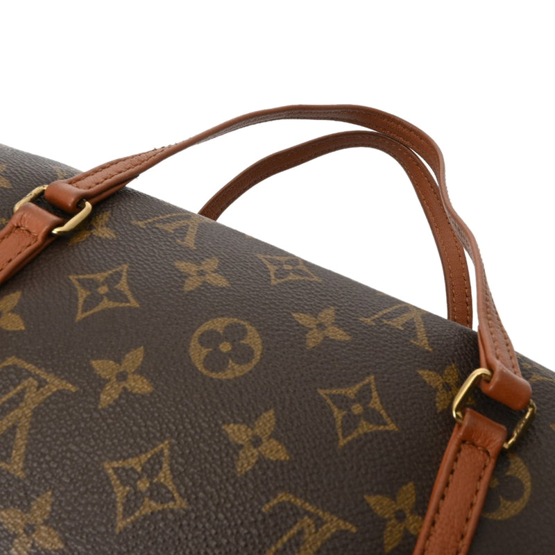 LOUIS VUITTON ルイヴィトン モノグラム パピヨン PM 旧型 ブラウン 