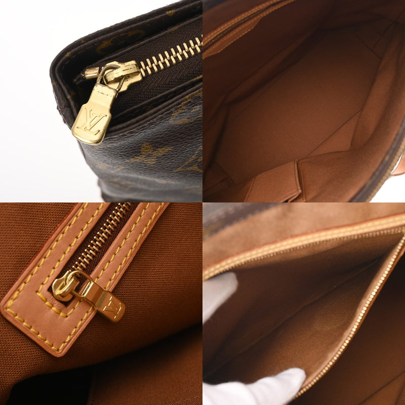 LOUIS VUITTON ルイヴィトン モノグラム カバ メゾ ブラウン M51151 レディース モノグラムキャンバス トートバッグ Bランク 中古 銀蔵