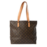 LOUIS VUITTON ルイヴィトン モノグラム カバ メゾ ブラウン M51151 レディース モノグラムキャンバス トートバッグ Bランク 中古 銀蔵