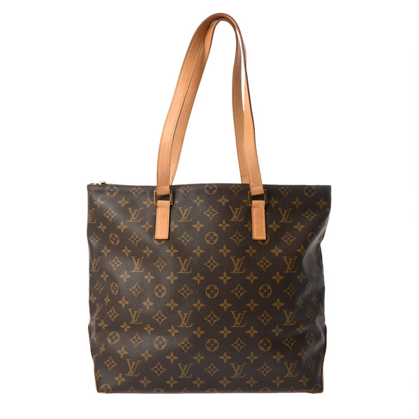 LOUIS VUITTON ルイヴィトン モノグラム カバ メゾ ブラウン M51151 レディース モノグラムキャンバス トートバッグ Bランク 中古 銀蔵