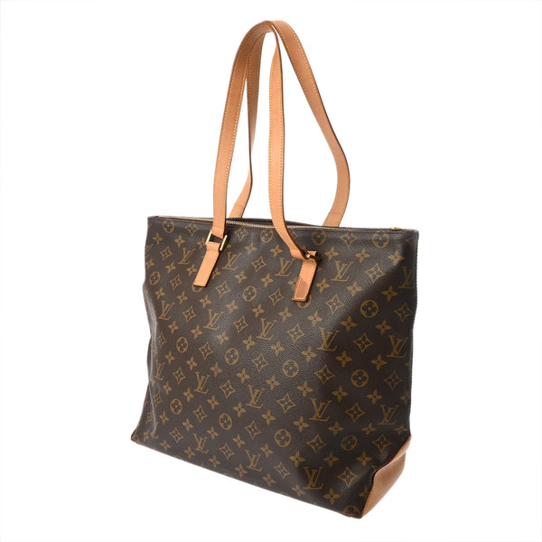 LOUIS VUITTON ルイヴィトン モノグラム カバ メゾ ブラウン M51151 レディース モノグラムキャンバス トートバッグ Bランク 中古 銀蔵