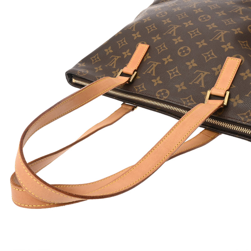 LOUIS VUITTON ルイヴィトン モノグラム カバ メゾ ブラウン M51151 レディース モノグラムキャンバス トートバッグ Bランク 中古 銀蔵