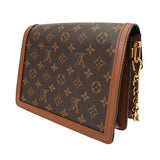 LOUIS VUITTON ルイヴィトン モノグラムリバース ドーフィーヌ MM 旧型 キャメル系/ブラウン M44391 レディース モノグラムキャンバス ショルダーバッグ ABランク 中古 銀蔵