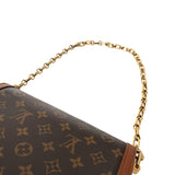 LOUIS VUITTON ルイヴィトン モノグラムリバース ドーフィーヌ MM 旧型 キャメル系/ブラウン M44391 レディース モノグラムキャンバス ショルダーバッグ ABランク 中古 銀蔵