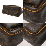 LOUIS VUITTON ルイヴィトン モノグラム ヴィバシテ PM ブラウン M51165 レディース モノグラムキャンバス ショルダーバッグ Bランク 中古 銀蔵
