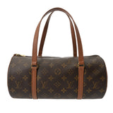LOUIS VUITTON ルイヴィトン モノグラム パピヨン GM 旧型 ブラウン M51365 レディース モノグラムキャンバス ハンドバッグ ABランク 中古 銀蔵