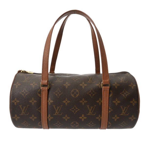 LOUIS VUITTON ルイヴィトン モノグラム パピヨン GM 旧型 ブラウン M51365 レディース モノグラムキャンバス ハンドバッグ ABランク 中古 銀蔵
