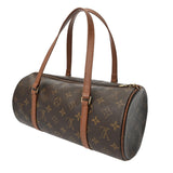 LOUIS VUITTON ルイヴィトン モノグラム パピヨン GM 旧型 ブラウン M51365 レディース モノグラムキャンバス ハンドバッグ ABランク 中古 銀蔵