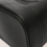 CHANEL シャネル 縦型バニティ ブラック A01998 レディース キャビアスキン バニティバッグ ABランク 中古 銀蔵