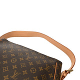 LOUIS VUITTON ルイヴィトン モノグラム ヴィバシテ GM ブラウン M51163 レディース モノグラムキャンバス ショルダーバッグ ABランク 中古 銀蔵