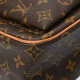 LOUIS VUITTON ルイヴィトン モノグラム ヴィバシテ GM ブラウン M51163 レディース モノグラムキャンバス ショルダーバッグ ABランク 中古 銀蔵