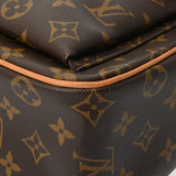 LOUIS VUITTON ルイヴィトン モノグラム ヴィバシテ GM ブラウン M51163 レディース モノグラムキャンバス ショルダーバッグ ABランク 中古 銀蔵