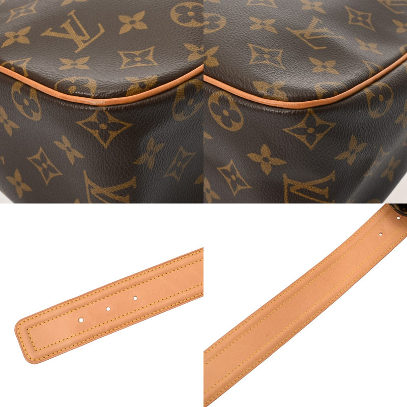 LOUIS VUITTON ルイヴィトン モノグラム ヴィバシテ GM ブラウン M51163 レディース モノグラムキャンバス ショルダーバッグ ABランク 中古 銀蔵
