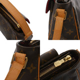 LOUIS VUITTON ルイヴィトン モノグラム ヴィバシテ PM ブラウン M51165 レディース モノグラムキャンバス ショルダーバッグ Bランク 中古 銀蔵