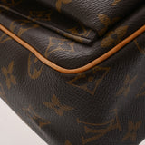 LOUIS VUITTON ルイヴィトン モノグラム ヴィバシテ PM ブラウン M51165 レディース モノグラムキャンバス ショルダーバッグ Bランク 中古 銀蔵