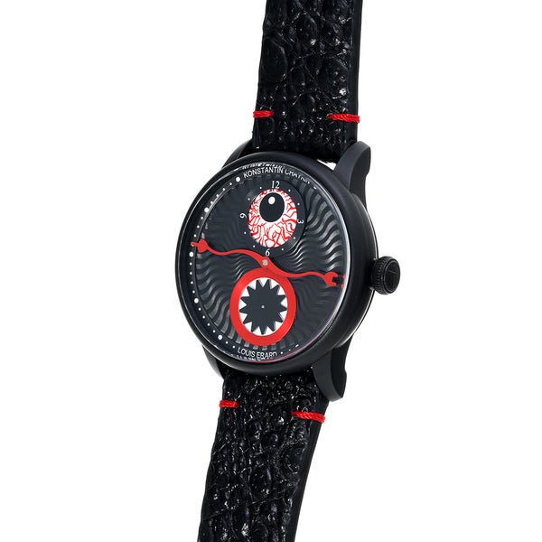 ルイ エラール エクセレンス リミテッドエディション 限定178本 85248NN88 ブラック メンズ 腕時計 自動巻き 中古 銀蔵