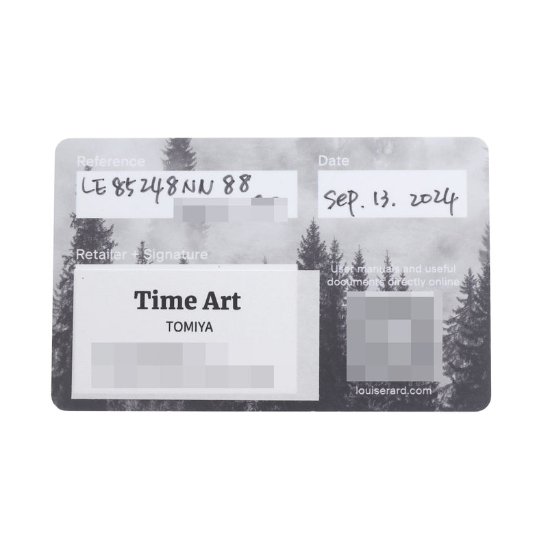 ルイ エラール エクセレンス リミテッドエディション 限定178本 85248NN88 ブラック メンズ 腕時計 自動巻き 中古 銀蔵