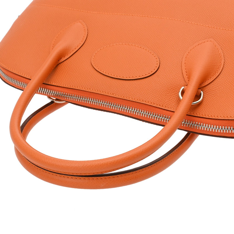 HERMES エルメス ボリード 35 オレンジ □K刻印(2007年頃) ユニセックス ヴォーエプソン ハンドバッグ Aランク 中古 銀蔵