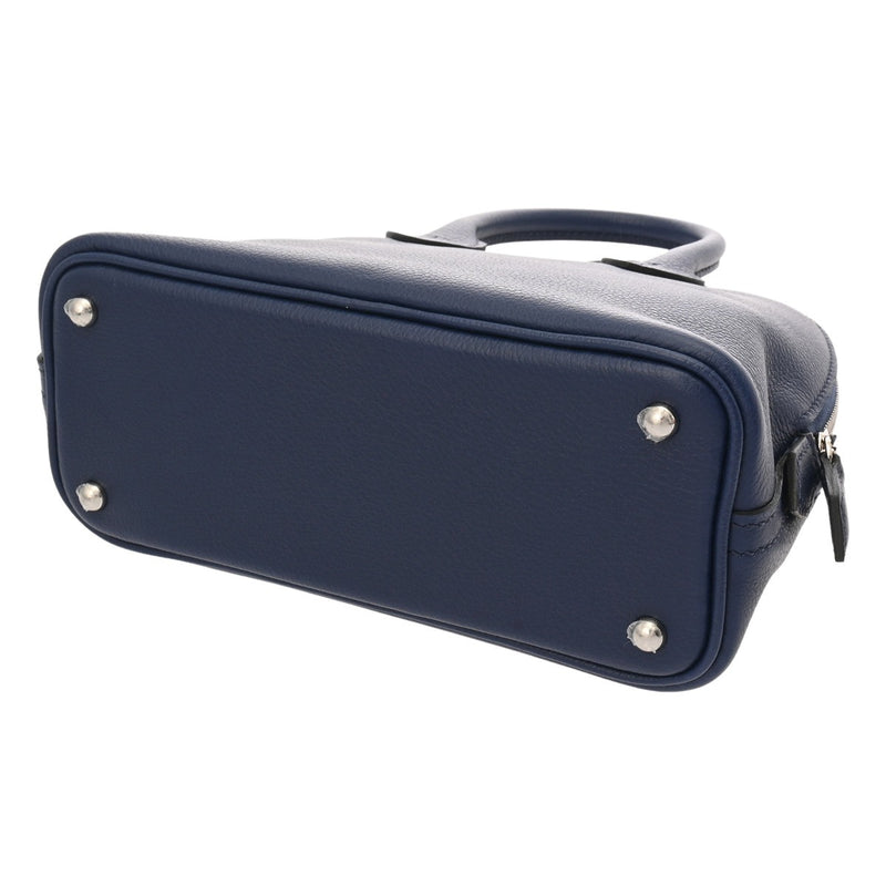 HERMES エルメス ボリード 1923 ミニ ヴェルソ ブルーサフィール/ブルーゼリージュ B刻印(2023年頃) レディース エバーカラー ハンドバッグ 新同 中古 銀蔵