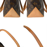 LOUIS VUITTON ルイヴィトン モノグラム カバピアノ ブラウン M51148 レディース モノグラムキャンバス トートバッグ Bランク 中古 銀蔵